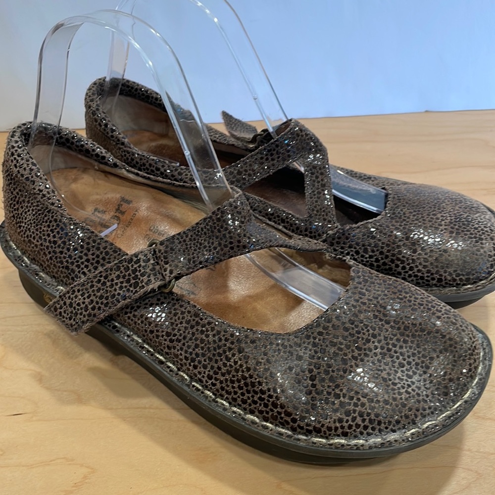ALEGRIA Dayna Leather Mary Janes size 7